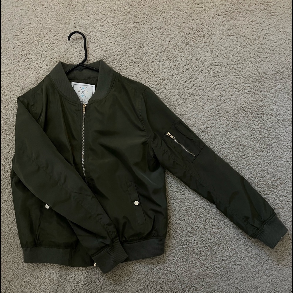 Angel Kiss Army Green Jacket